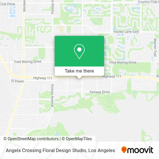 Angels Crossing Floral Design Studio map