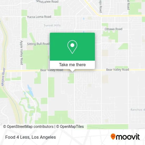 Food 4 Less map
