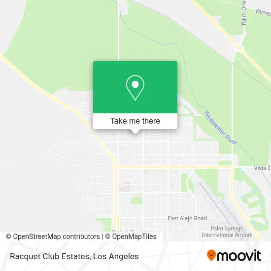 Racquet Club Estates map