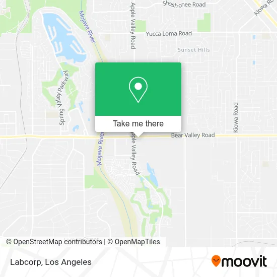 Labcorp map