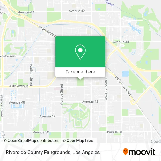 Riverside County Fairgrounds map