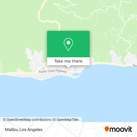 Malibu map