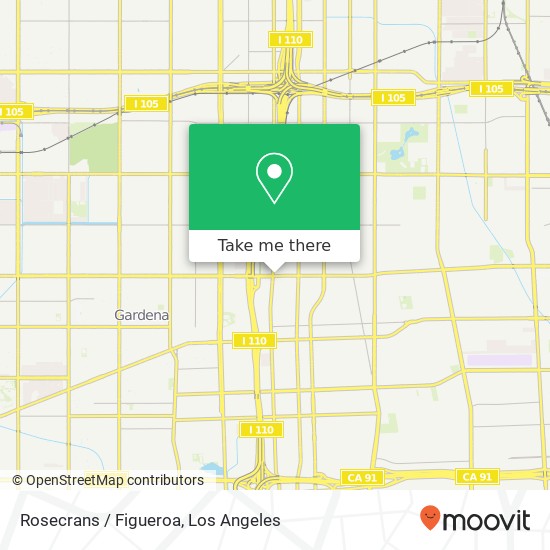 Rosecrans / Figueroa map