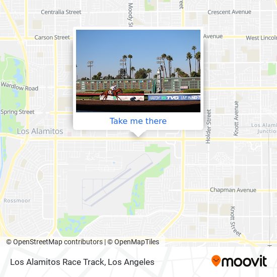 Los Alamitos Race Track map