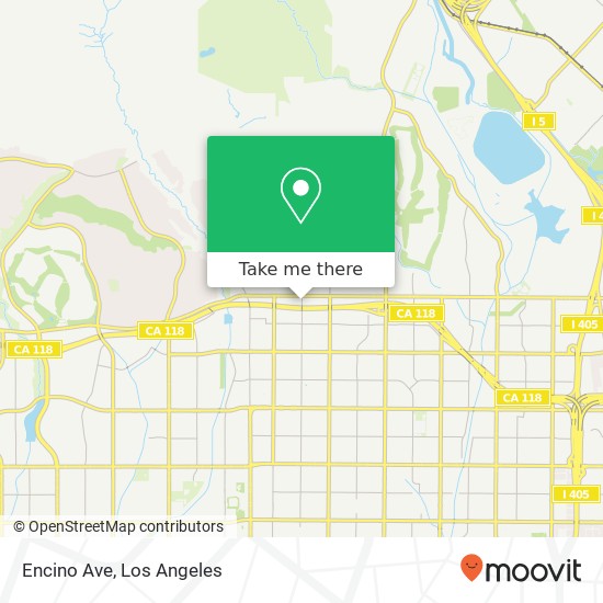 Mapa de Encino Ave
