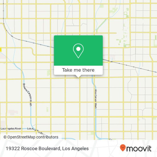 Mapa de 19322 Roscoe Boulevard