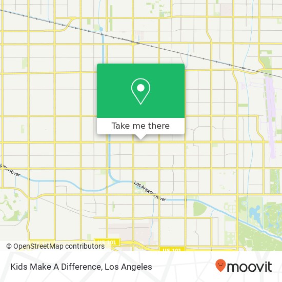 Kids Make A Difference map
