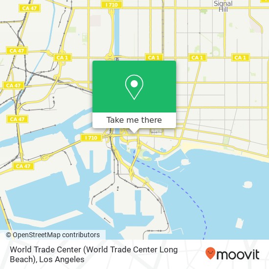 Mapa de World Trade Center (World Trade Center Long Beach)