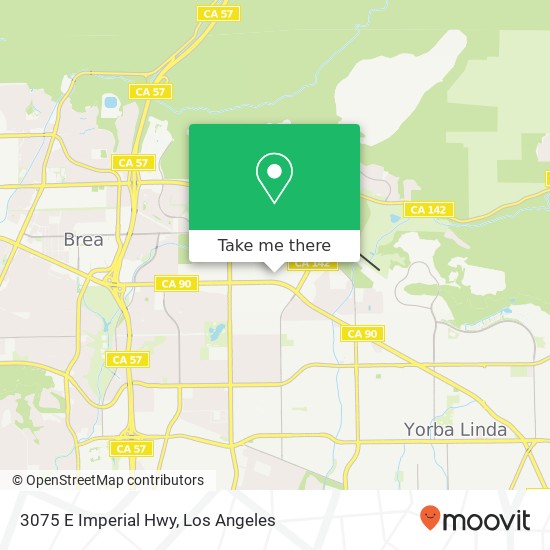 3075 E Imperial Hwy map