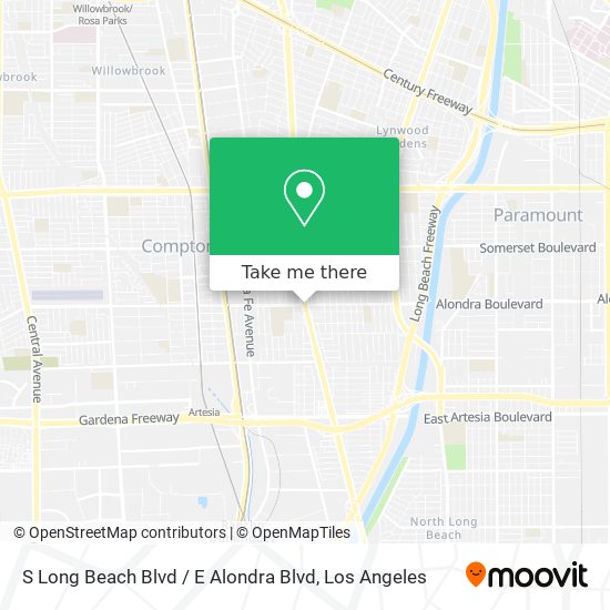 Mapa de S Long Beach Blvd / E Alondra Blvd