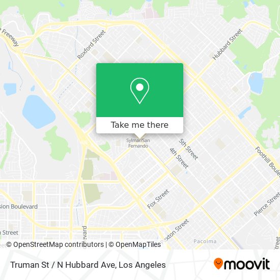 Mapa de Truman St / N Hubbard Ave