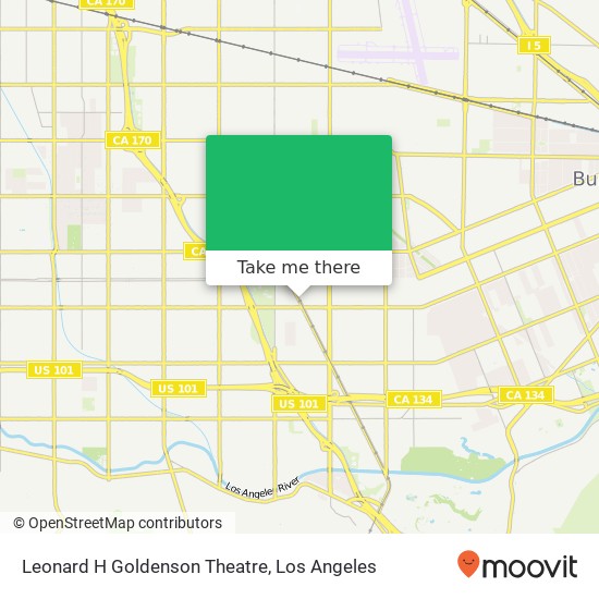 Leonard H Goldenson Theatre map