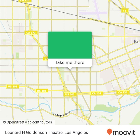 Mapa de Leonard H Goldenson Theatre