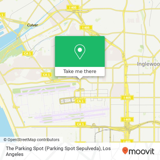 The Parking Spot (Parking Spot Sepulveda) map