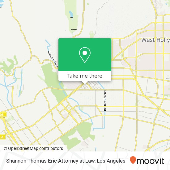 Shannon Thomas Eric Attorney at Law map