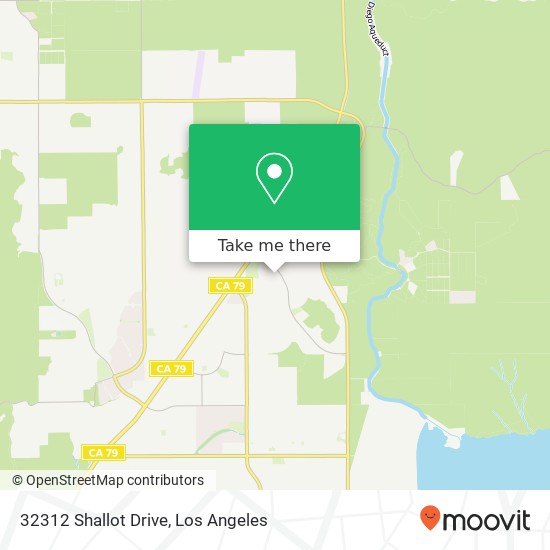 Mapa de 32312 Shallot Drive