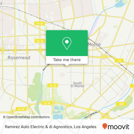 Ramirez Auto Electric & di Agnostics map