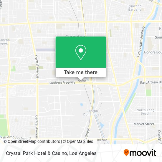Crystal Park Hotel & Casino map