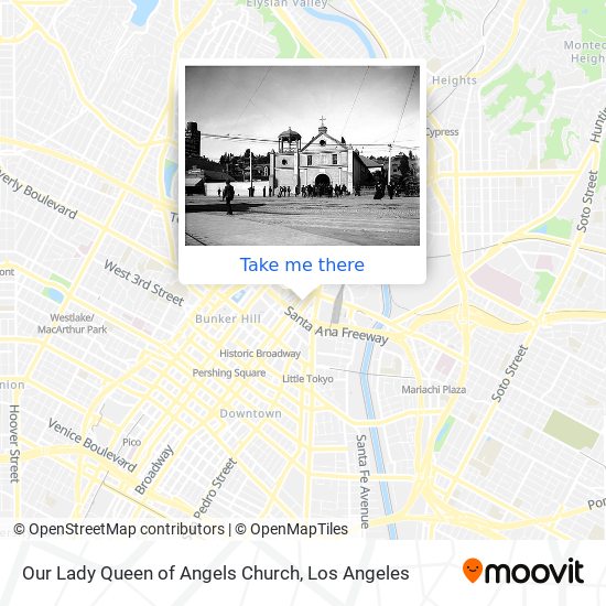 Our Lady Queen of Angels Church map
