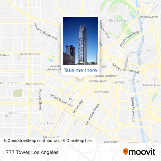 Mapa de 777 Tower