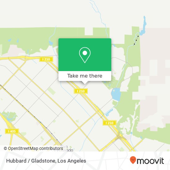 Hubbard / Gladstone map