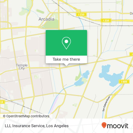 LLL Insurance Service map