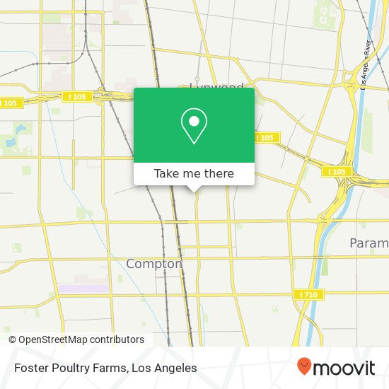 Foster Poultry Farms map
