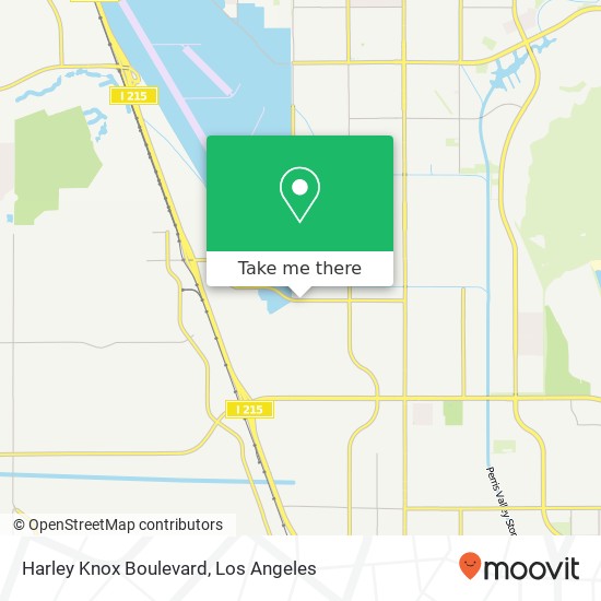 Harley Knox Boulevard map