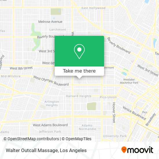 Walter Outcall Massage map