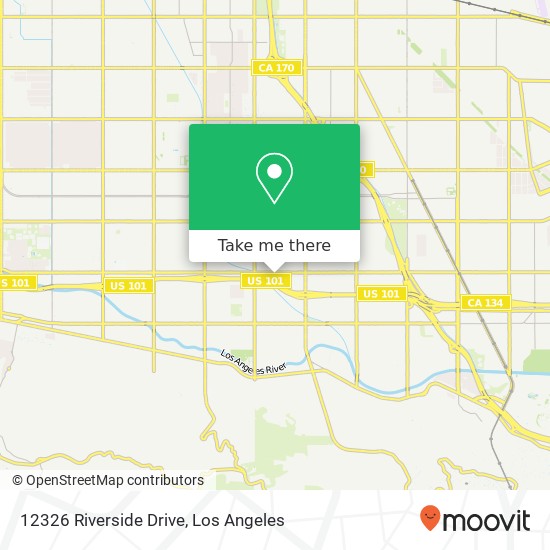 12326 Riverside Drive map