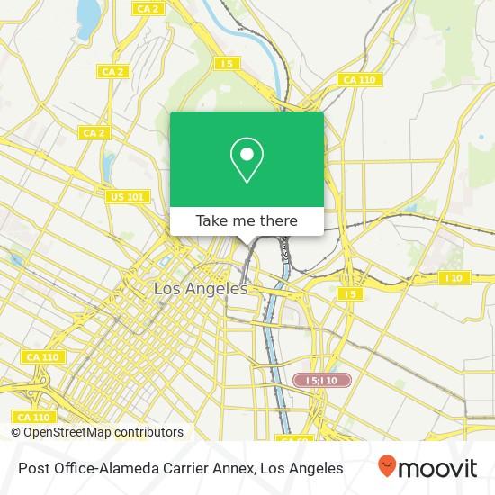 Mapa de Post Office-Alameda Carrier Annex