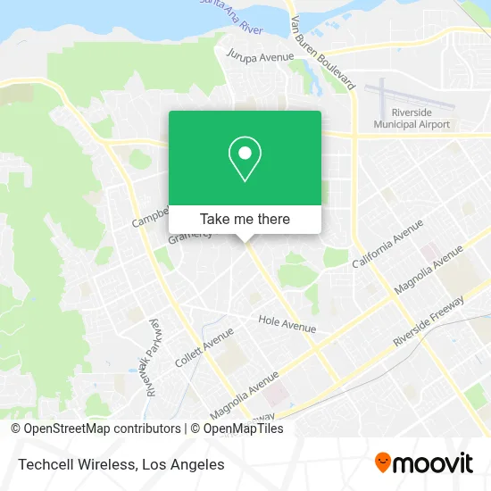 Techcell Wireless map