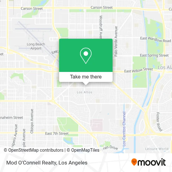 Mod O'Connell Realty map