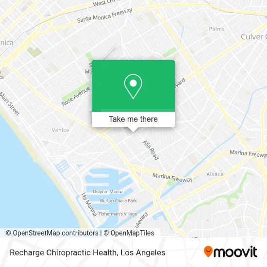 Recharge Chiropractic Health map