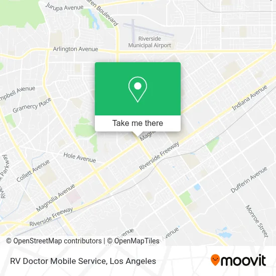 RV Doctor Mobile Service map