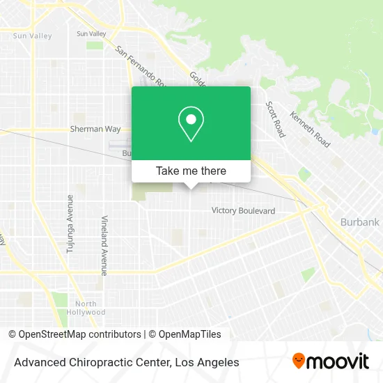 Advanced Chiropractic Center map