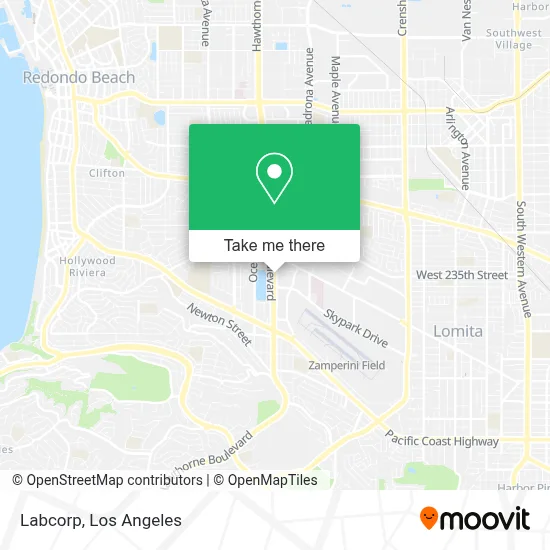 Labcorp map