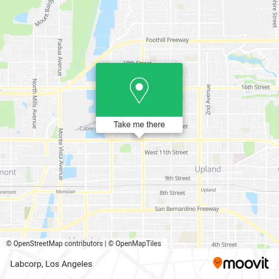 Labcorp map
