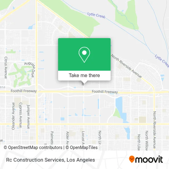 Rc Construction Services map