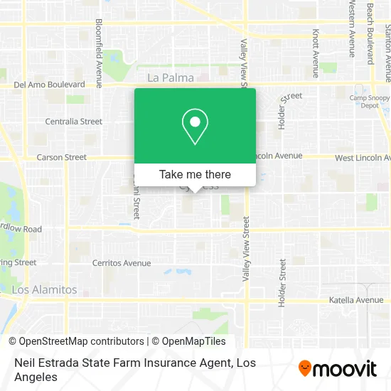 Neil Estrada State Farm Insurance Agent map