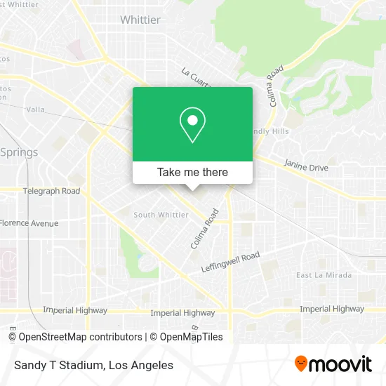 Sandy T Stadium map