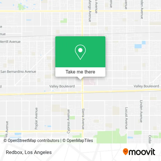 Redbox map
