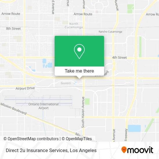 Direct 2u Insurance Services map