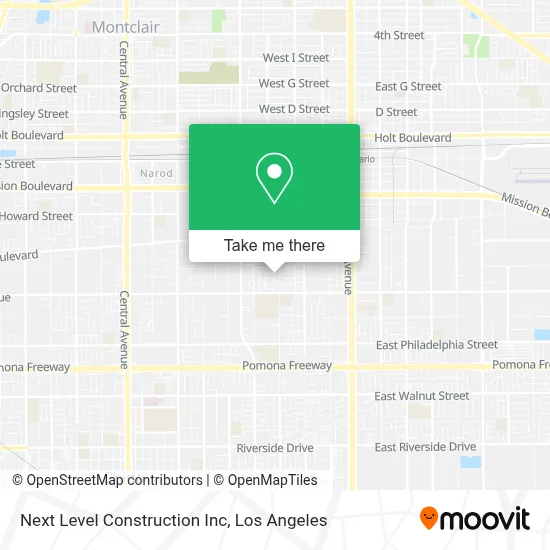 Next Level Construction Inc map
