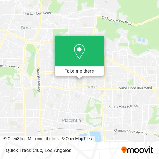 Quick Track Club map