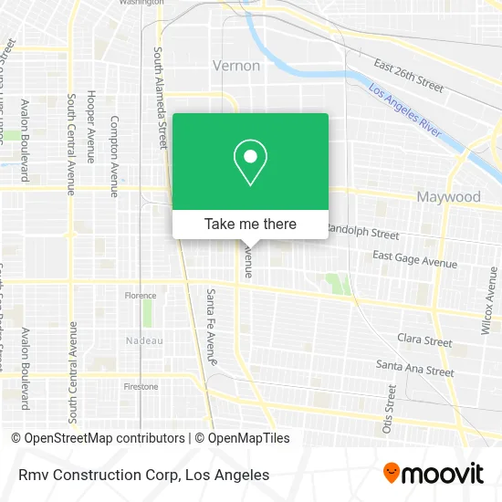 Rmv Construction Corp map