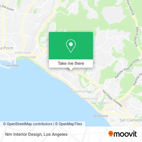 Nm Interior Design map