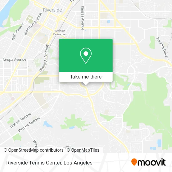 Riverside Tennis Center map