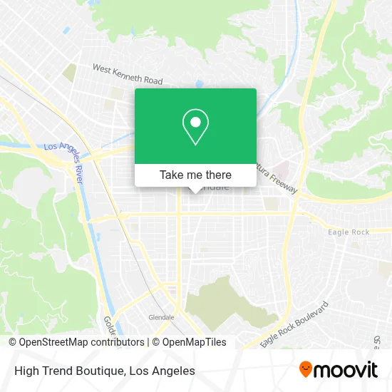 High Trend Boutique map