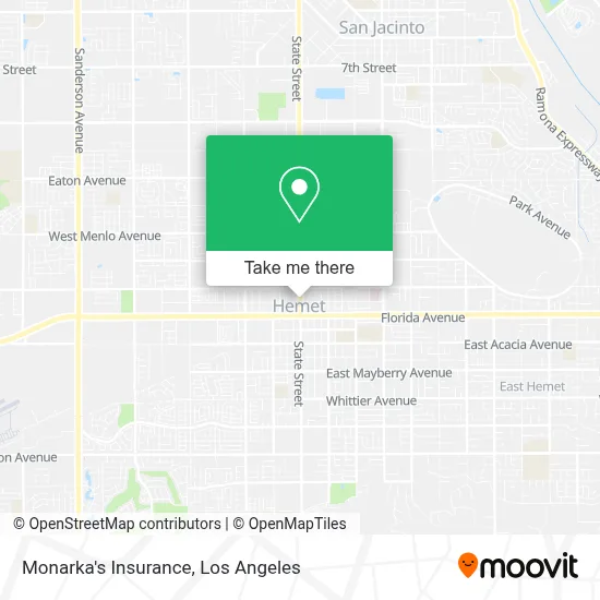 Monarka's Insurance map